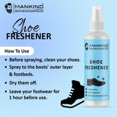 Shoe Freshener – Long Lasting Pleasant Aroma, Skin - Friendly & Eliminate Unwanted Odor